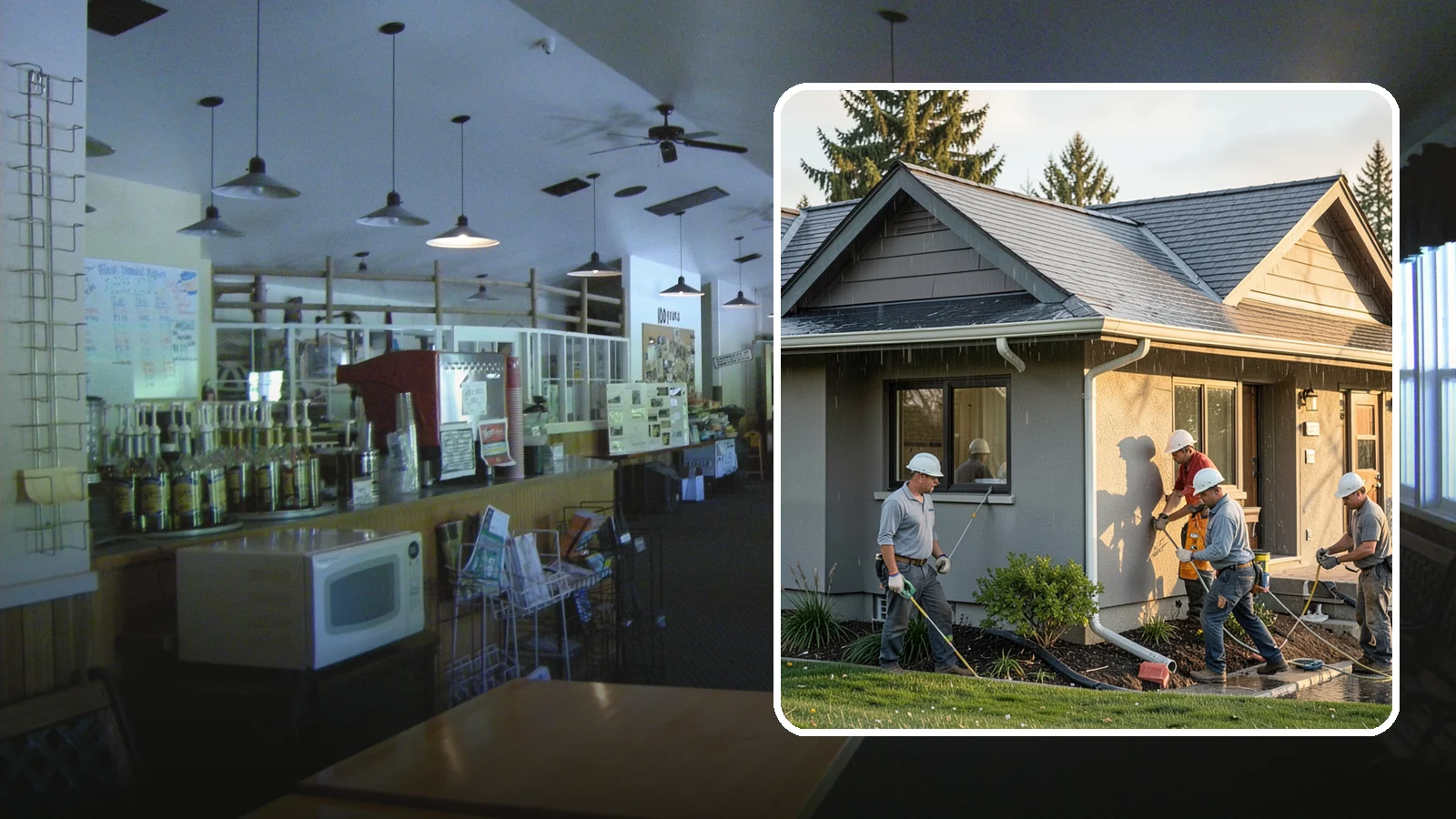 Downspout Installation in Black Diamond, King County, WA - We install and reroute downspouts to carry roof water well away from your foundation.