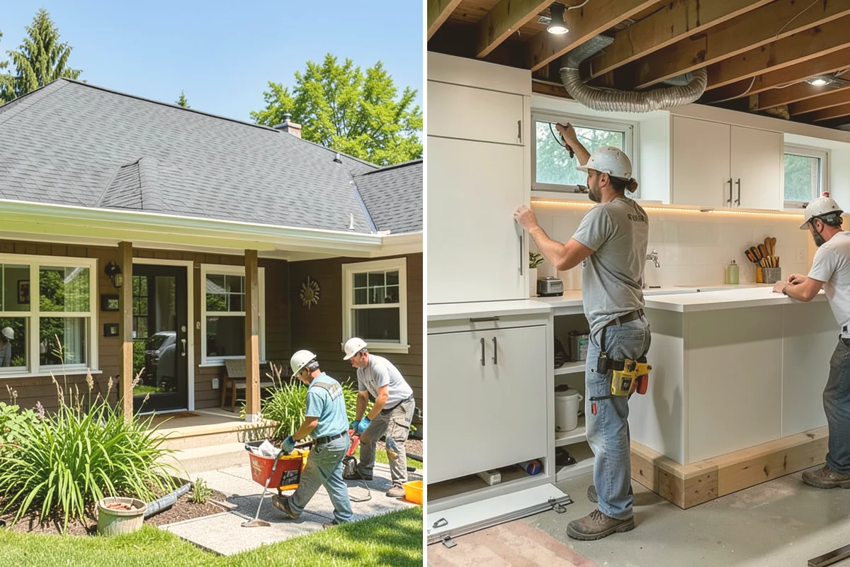 Downspout Installation in Bothell, King County, WA - Evaluate gutter flow and foundation drainage