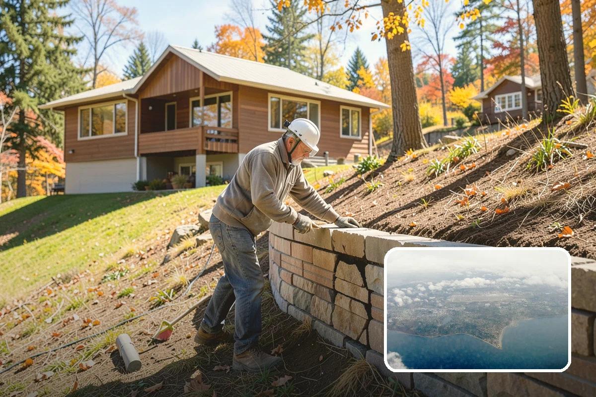 Downspout Installation in Burien, King County, WA - Moves roof water safely from the foundation