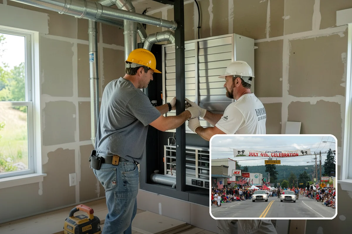 Downspout Installation in Carnation, King County, WA - Moves roof water safely from the foundation