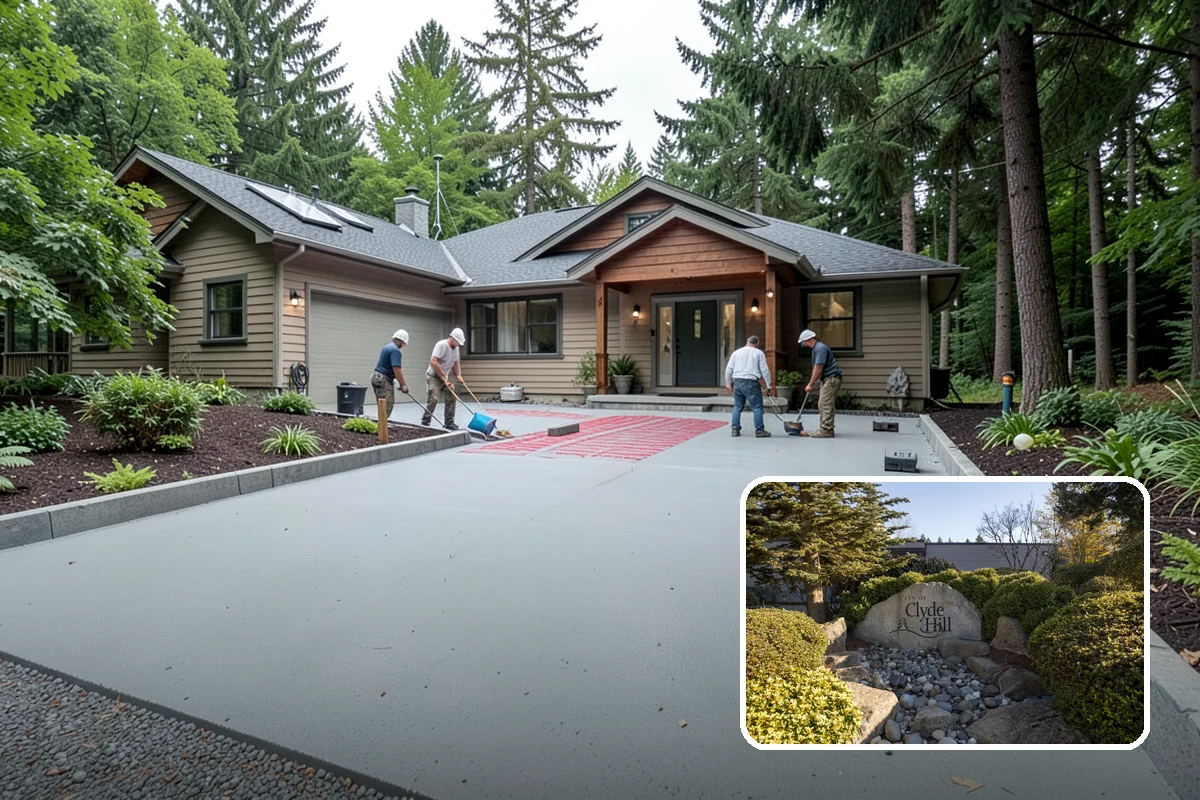 Downspout Installation in Clyde Hill, King County, WA - Moves roof water safely from the foundation