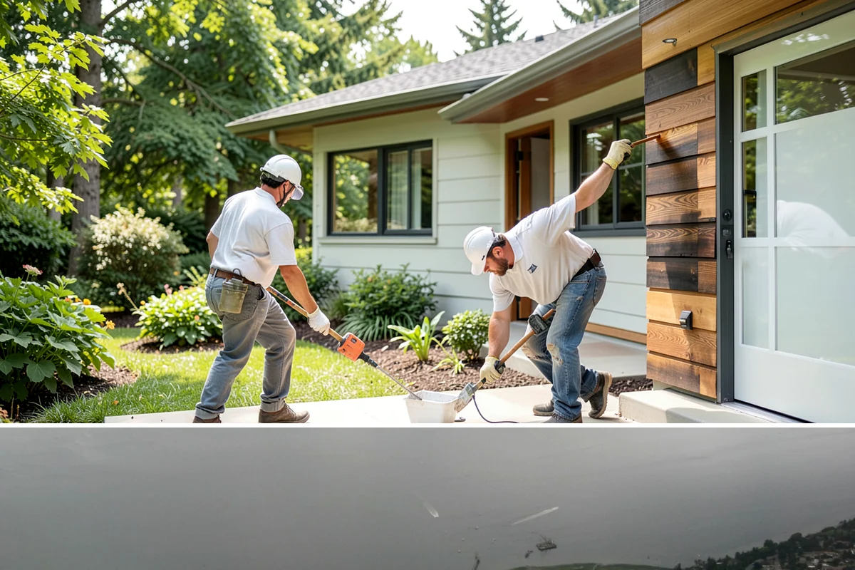 Downspout Installation in Des Moines, King County, WA - Downspout work is done year-round and is best completed before winter storms overload the system.