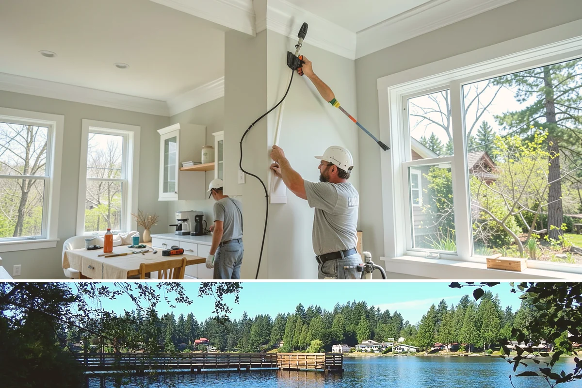 Downspout Installation in Federal Way, King County, WA - Downspout work is done year-round and is best completed before winter storms overload the system.