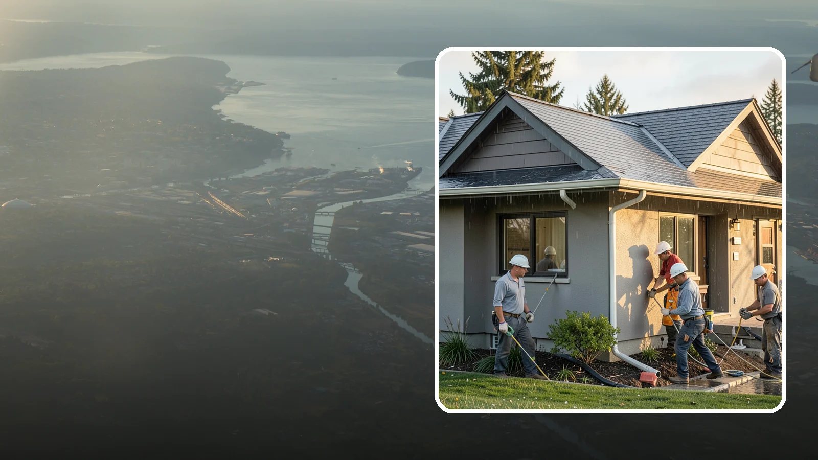 Downspout Installation in Fife, Pierce County, WA - We install and reroute downspouts to carry roof water well away from your foundation.