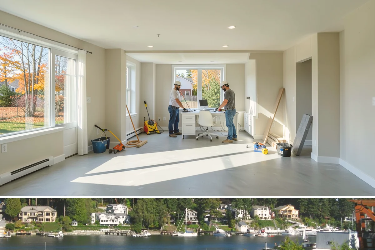 Downspout Installation in Gig Harbor, Pierce County, WA - Downspout work is done year-round and is best completed before winter storms overload the system.