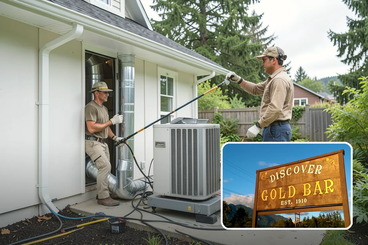 Downspout Installation in Gold Bar, Snohomish County, WA - Moves roof water safely from the foundation