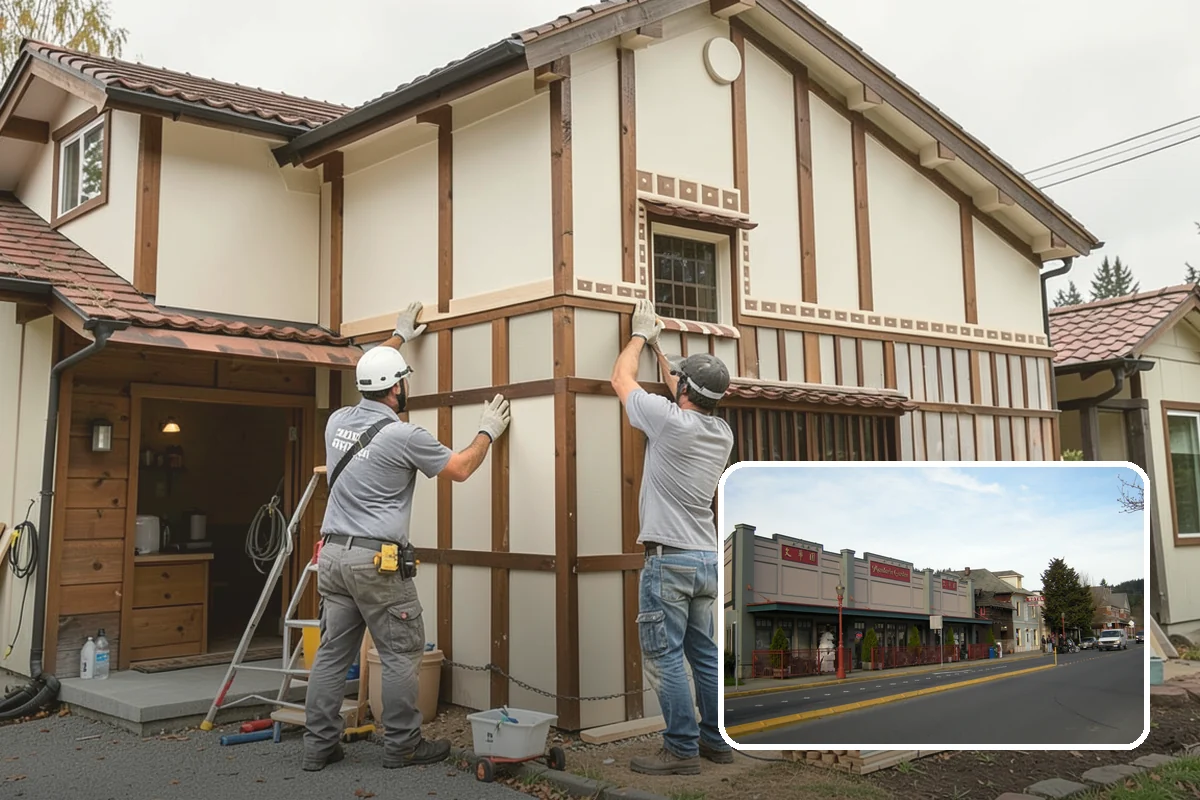 Downspout Installation in Issaquah, King County, WA - Moves roof water safely from the foundation