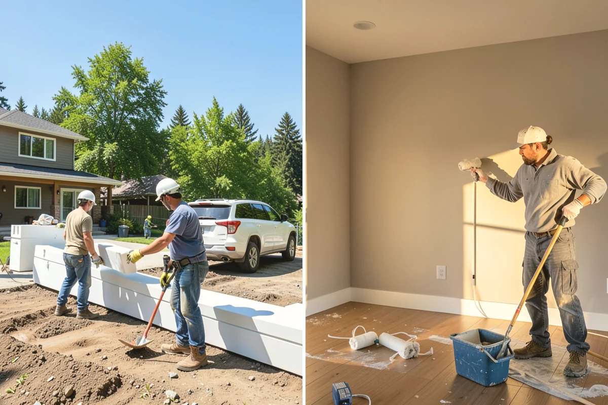 Downspout Installation in Issaquah, King County, WA - Evaluate gutter flow and foundation drainage