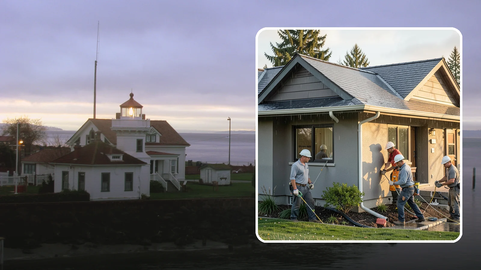 Downspout Installation in Mukilteo, Snohomish County, WA - We install and reroute downspouts to carry roof water well away from your foundation.