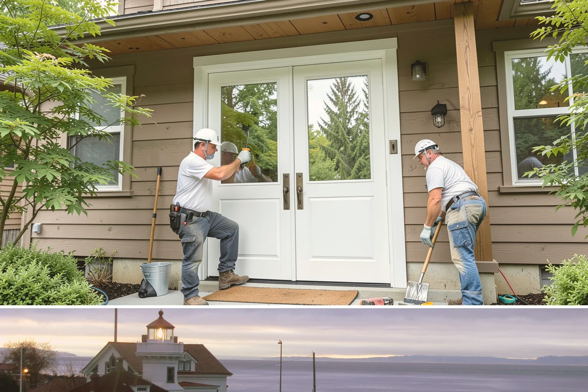 Downspout Installation in Mukilteo, Snohomish County, WA - Downspout work is done year-round and is best completed before winter storms overload the system.