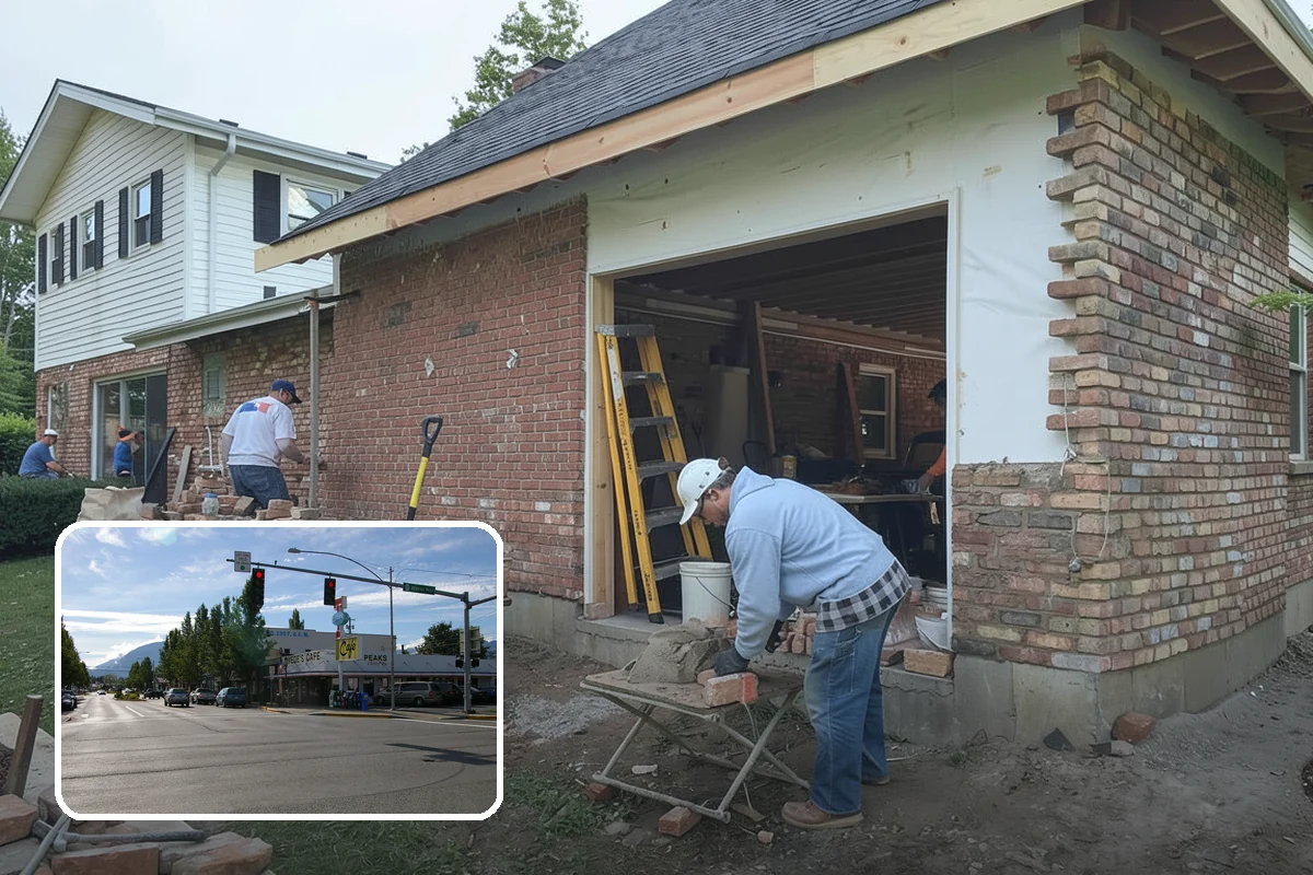 Downspout Installation in North Bend, King County, WA - Moves roof water safely from the foundation