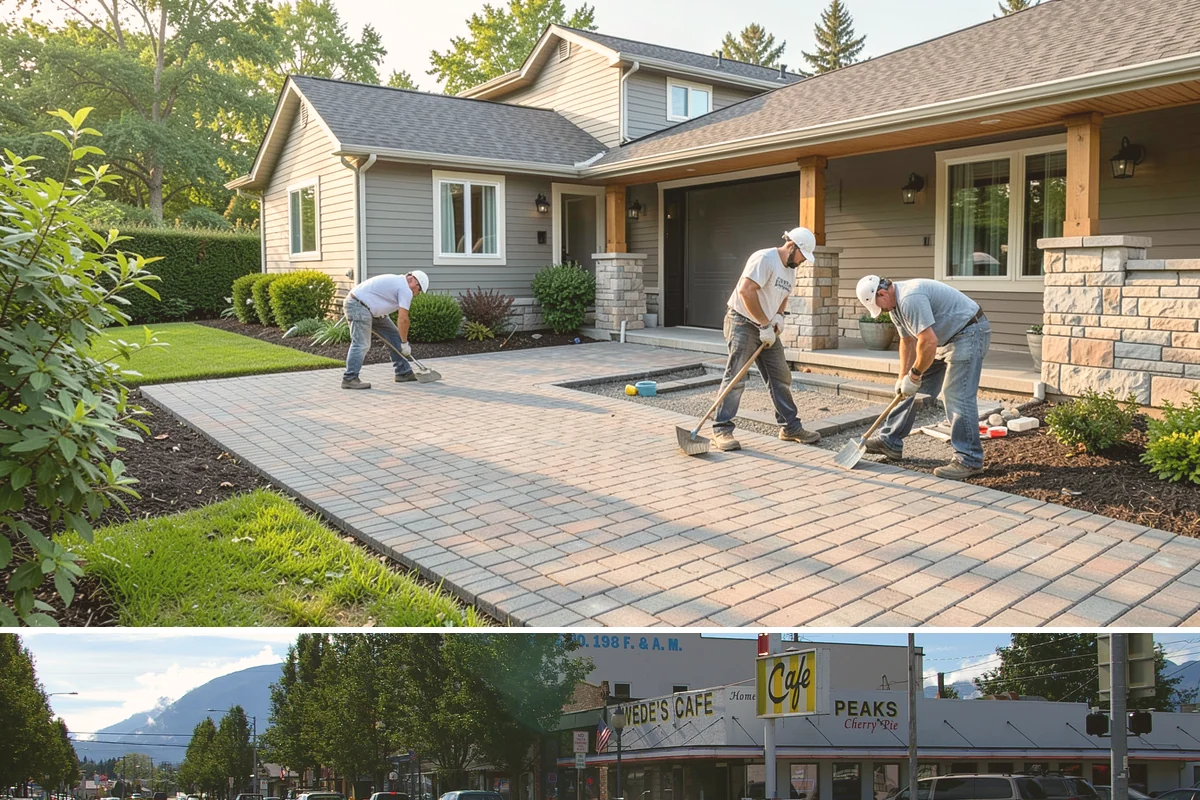 Downspout Installation in North Bend, King County, WA - Downspout work is done year-round and is best completed before winter storms overload the system.
