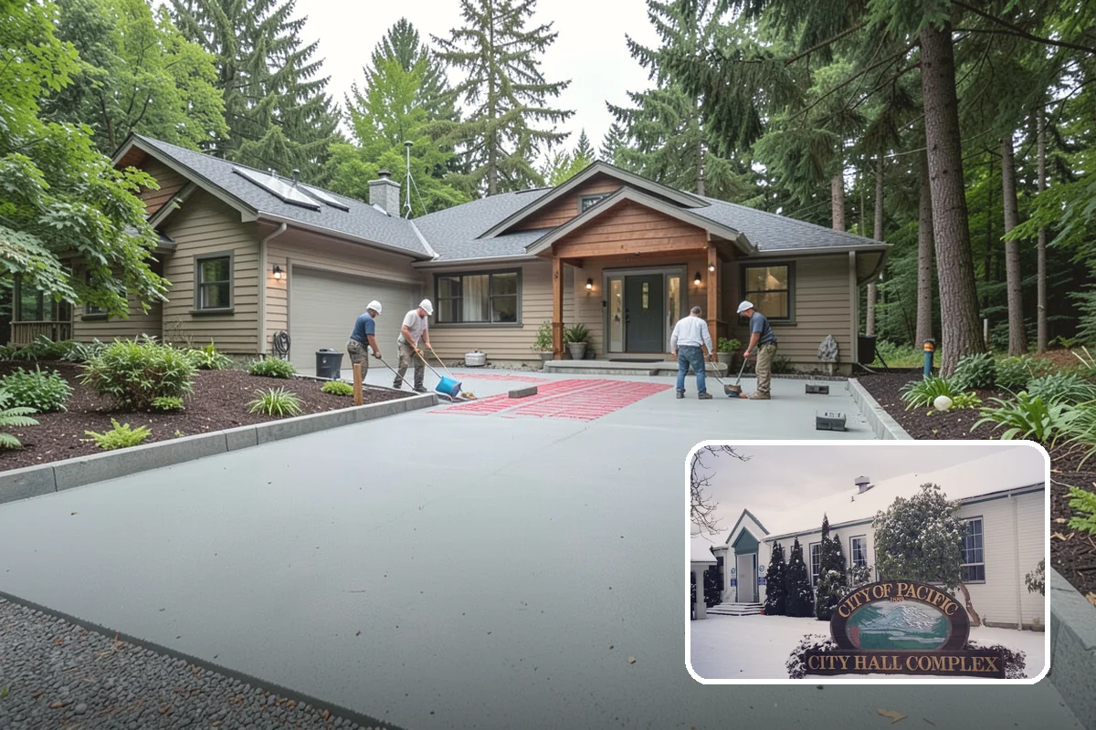 Downspout Installation in Pacific, King County, WA - Moves roof water safely from the foundation