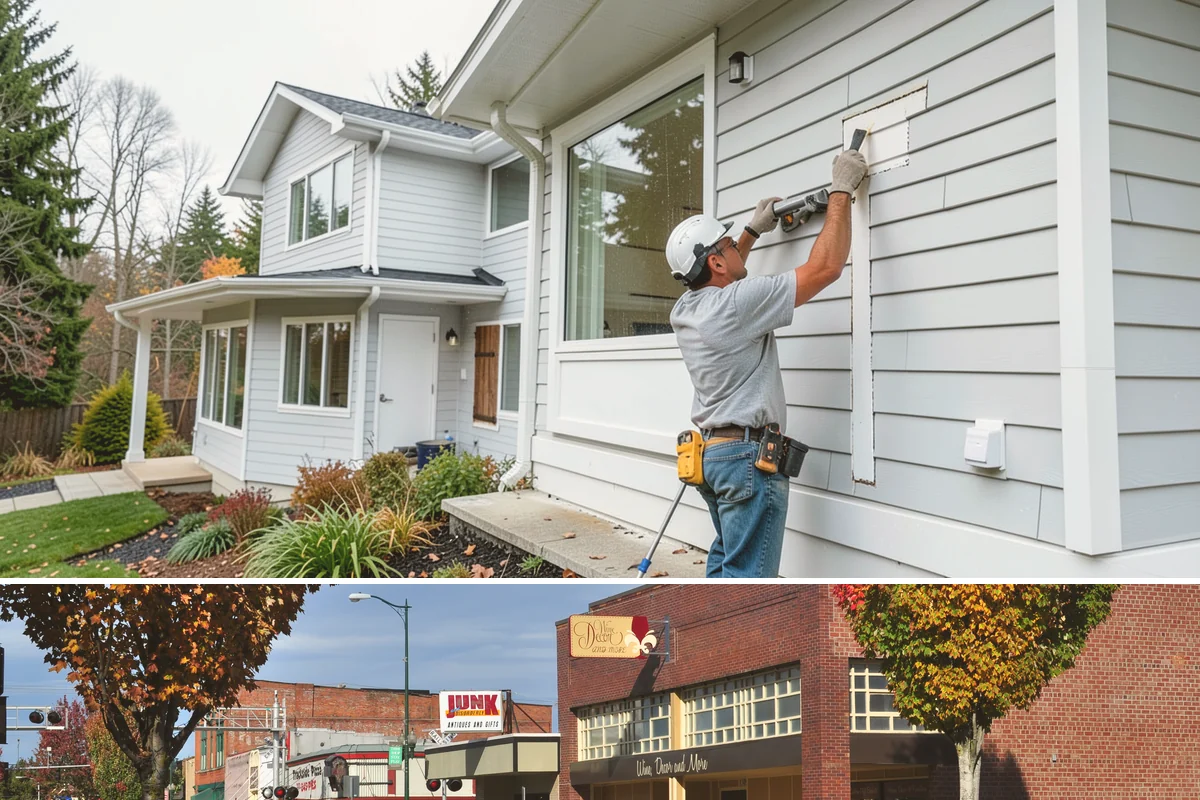 Downspout Installation in Puyallup, Pierce County, WA - Downspout work is done year-round and is best completed before winter storms overload the system.
