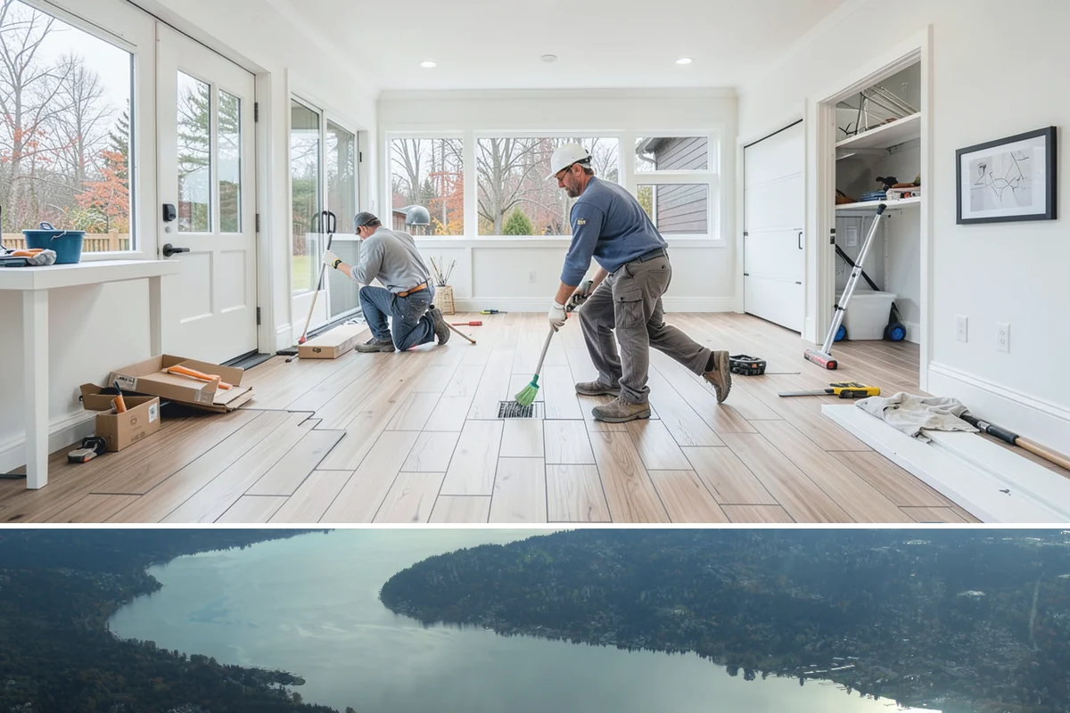 Downspout Installation in Sammamish, King County, WA - Downspout work is done year-round and is best completed before winter storms overload the system.