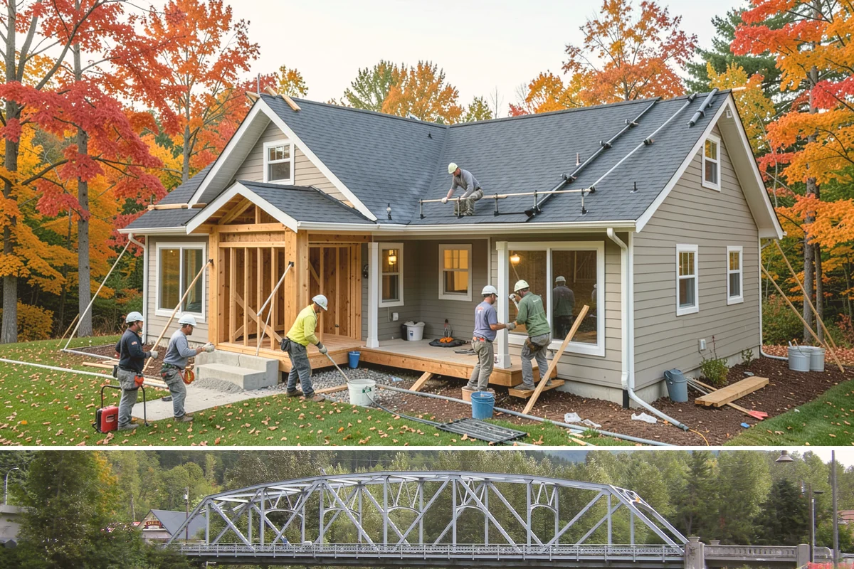 Downspout Installation in Skykomish, King County, WA - Downspout work is done year-round and is best completed before winter storms overload the system.
