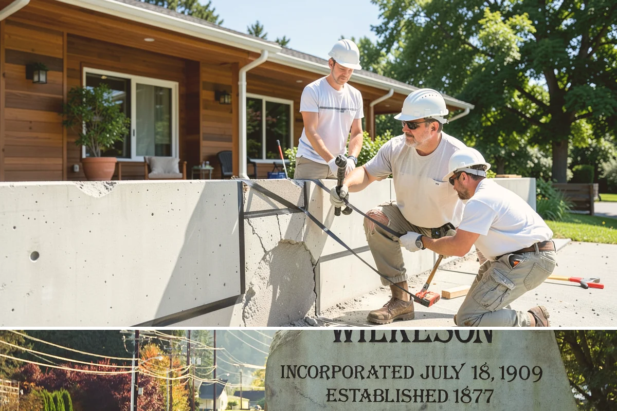 Downspout Installation in Wilkeson, Pierce County, WA - Downspout work is done year-round and is best completed before winter storms overload the system.