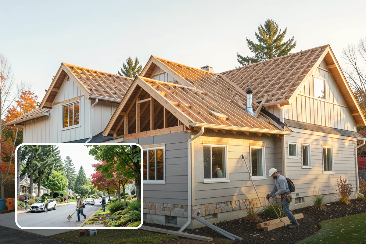 Draft Proofing in Beaux Arts Village, King County, WA - Stops localized cold spots quickly