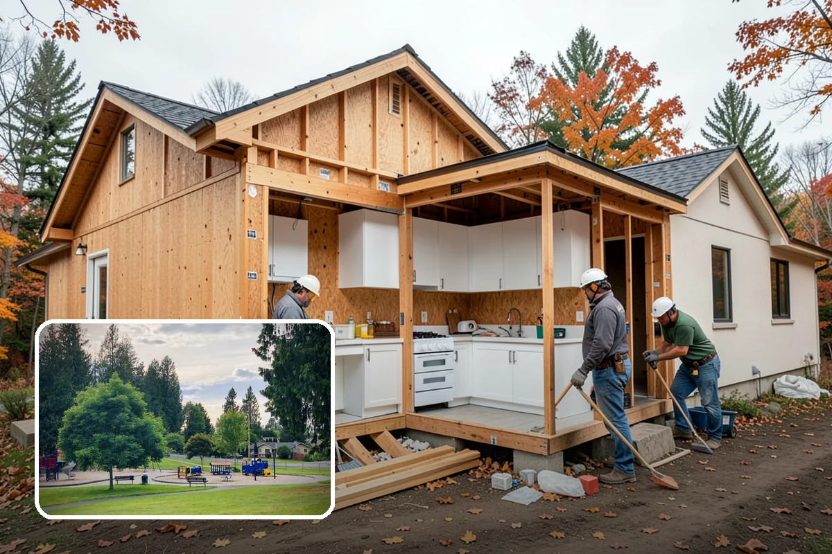 Draft Proofing in Bonney Lake, Pierce County, WA - Stops localized cold spots quickly