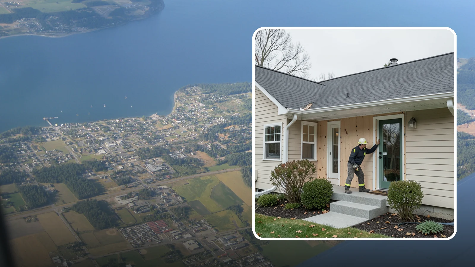 Draft Proofing in Coupeville, Island County, WA - Targeted draft proofing that eliminates the cold air sneaking through doors, windows, and gaps.