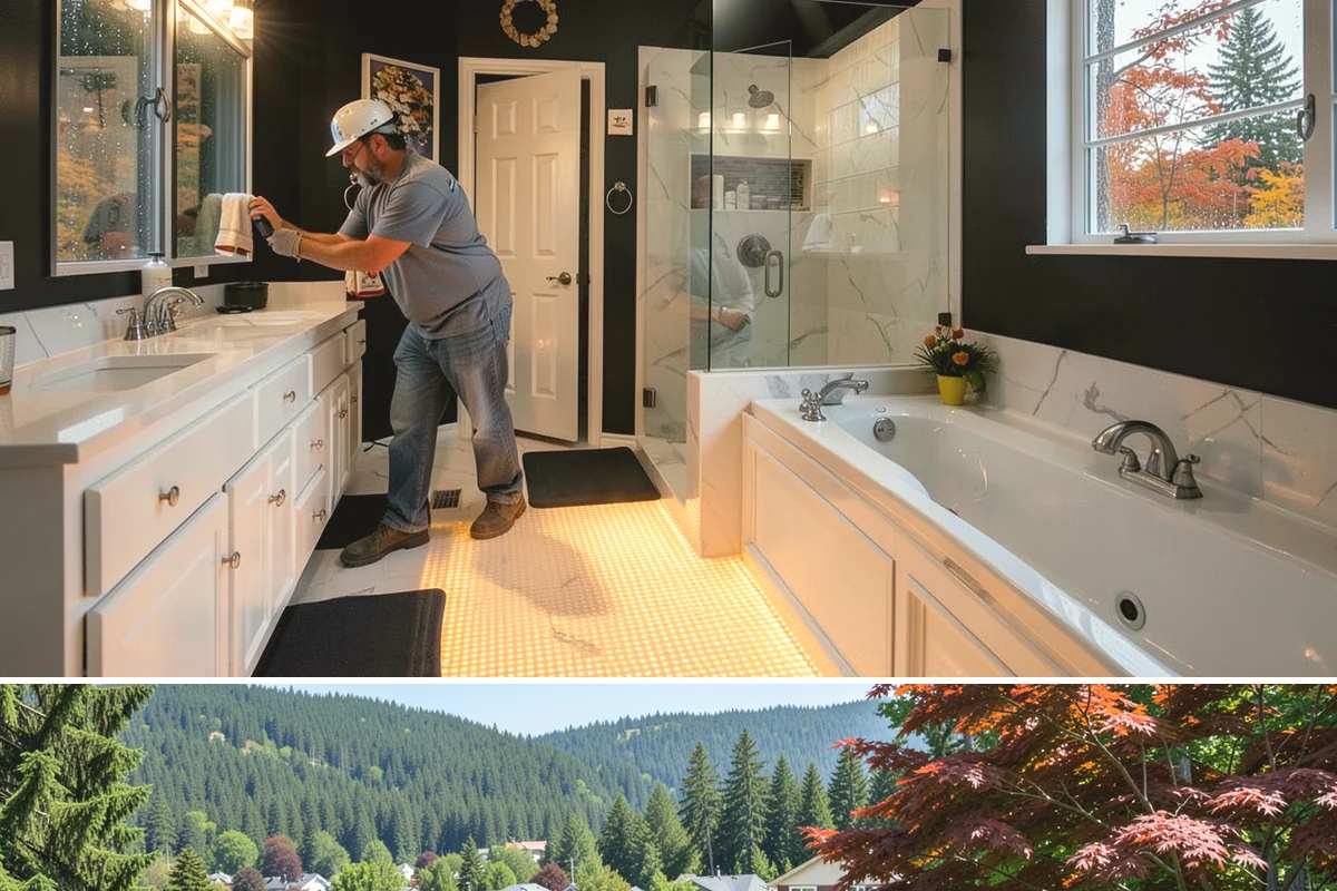 Draft Proofing in Index, Snohomish County, WA - Early fall is the best time to draft-proof before the first cold snaps hit.
