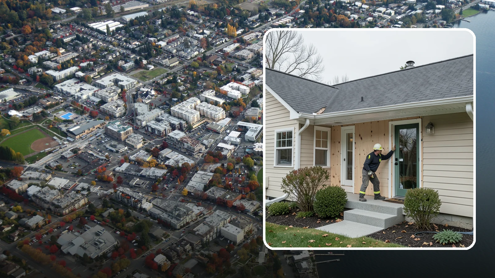 Draft Proofing in Kirkland, King County, WA - Targeted draft proofing that eliminates the cold air sneaking through doors, windows, and gaps.