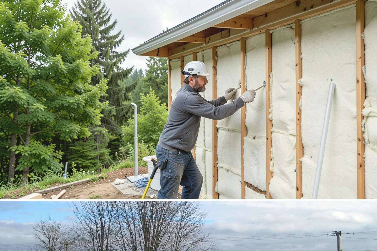 Draft Proofing in Langley, Island County, WA - Early fall is the best time to draft-proof before the first cold snaps hit.