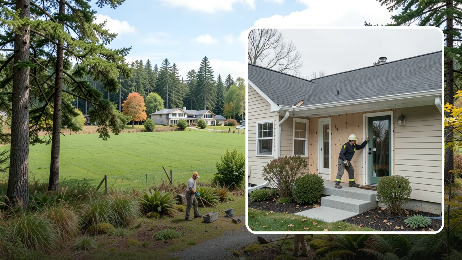 Draft Proofing in Lyman, Skagit County, WA - Targeted draft proofing that eliminates the cold air sneaking through doors, windows, and gaps.