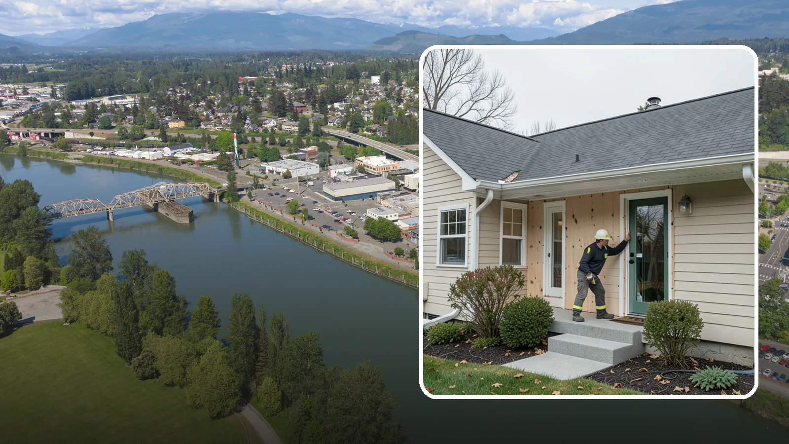 Draft Proofing in Mount Vernon, Skagit County, WA - Targeted draft proofing that eliminates the cold air sneaking through doors, windows, and gaps.