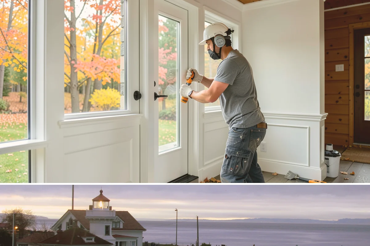 Draft Proofing in Mukilteo, Snohomish County, WA - Early fall is the best time to draft-proof before the first cold snaps hit.