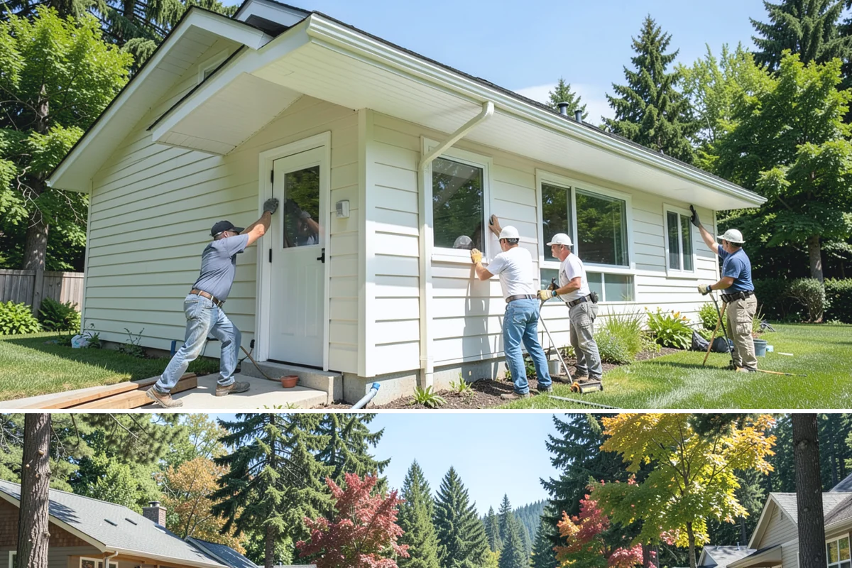 Draft Proofing in Orting, Pierce County, WA - Early fall is the best time to draft-proof before the first cold snaps hit.