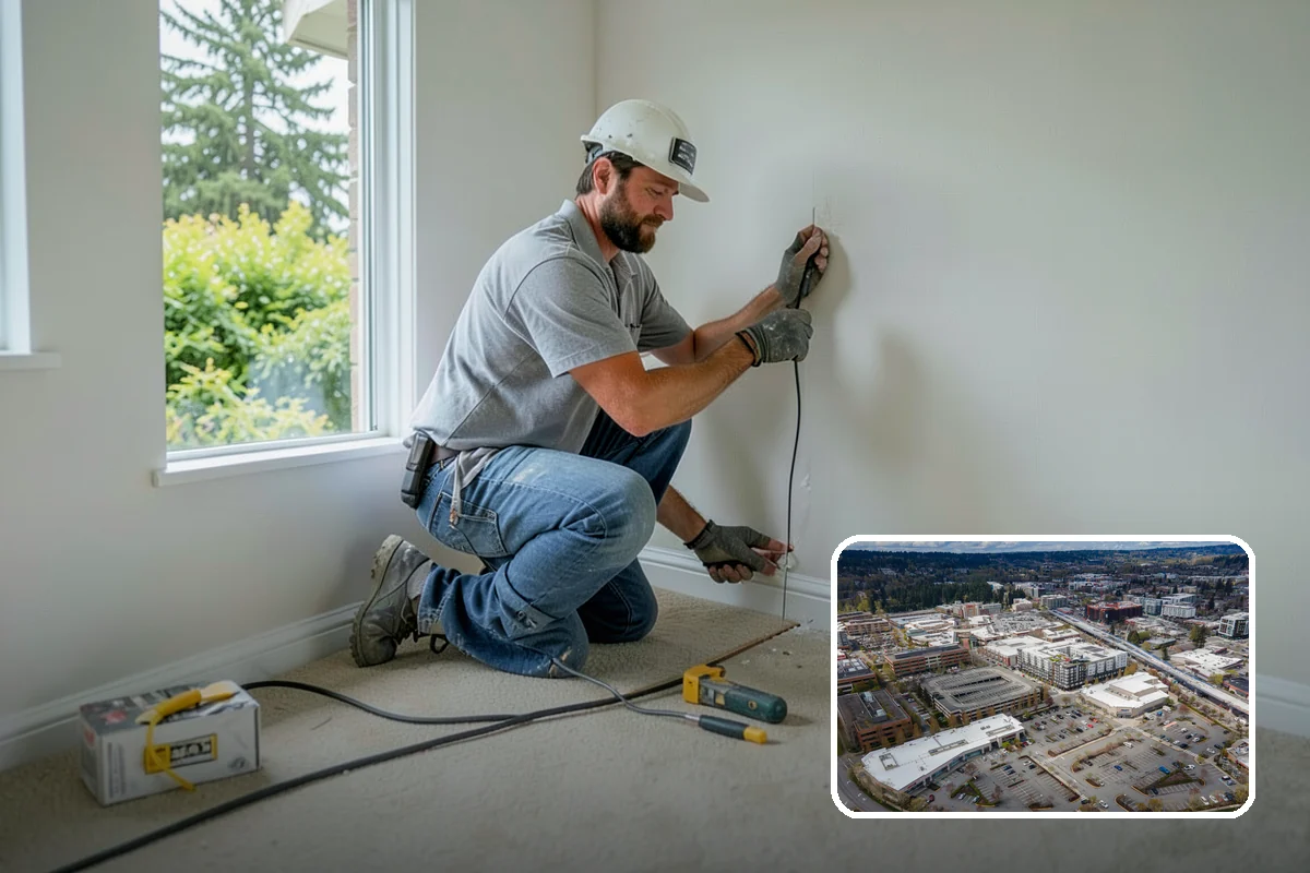 Draft Proofing in Redmond, King County, WA - Stops localized cold spots quickly