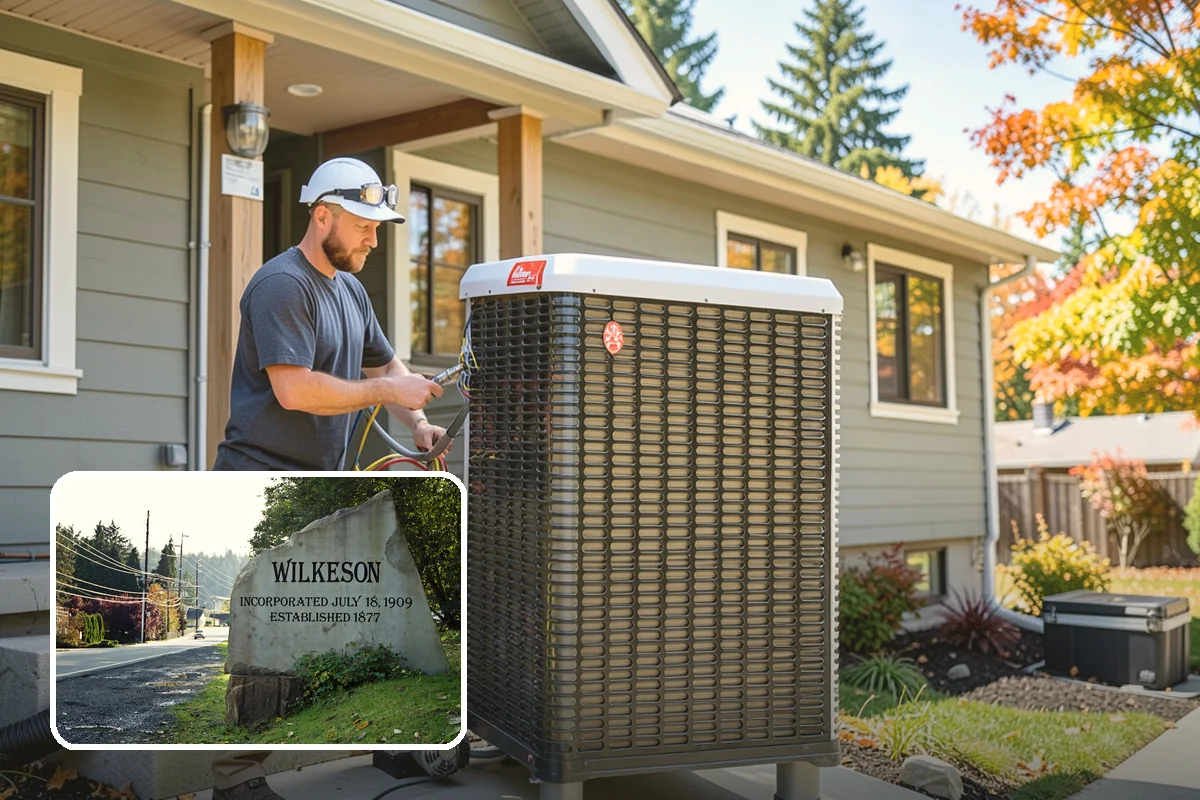 Draft Proofing in Wilkeson, Pierce County, WA - Stops localized cold spots quickly