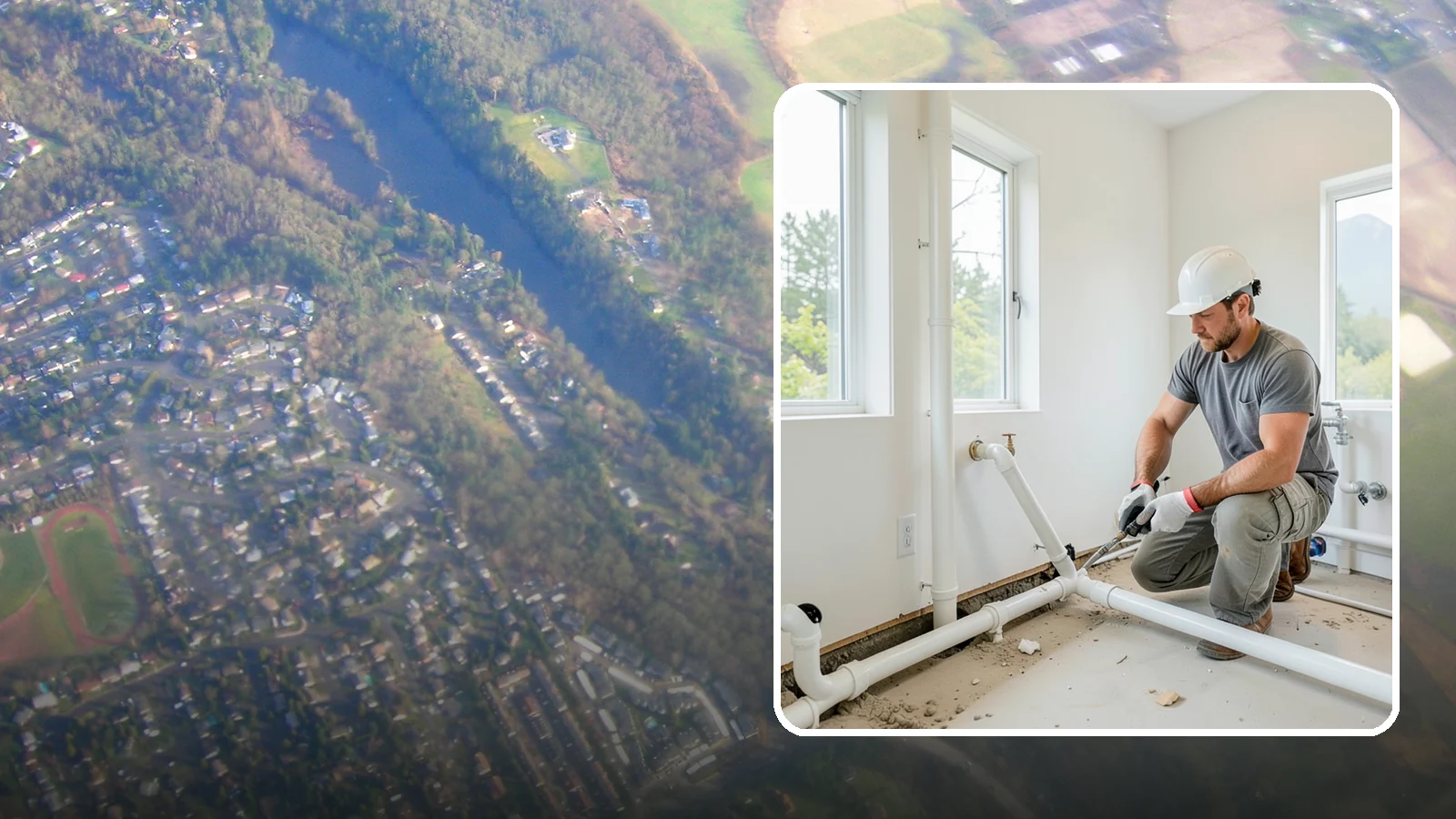 Drain Line Installation in Algona, King County, WA - We install and reroute interior drain and waste lines for remodels, additions, and fixture relocations.