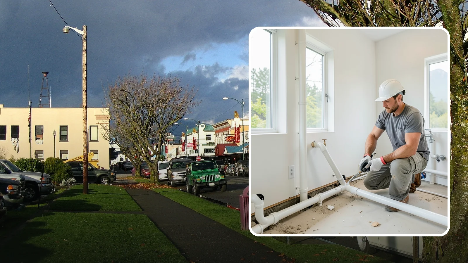 Drain Line Installation in Arlington, Snohomish County, WA - We install and reroute interior drain and waste lines for remodels, additions, and fixture relocations.