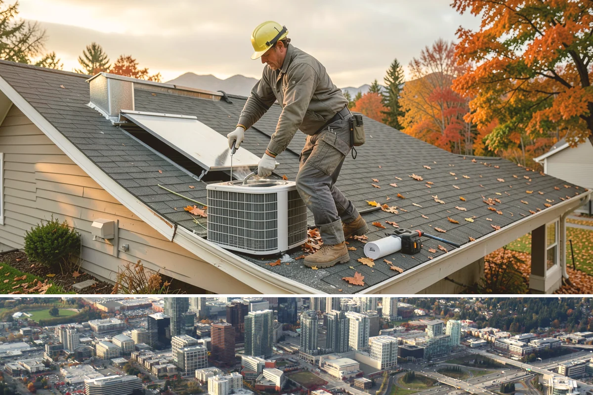 Drain Line Installation in Bellevue, King County, WA - Interior drain work can be scheduled any time of year without weather concerns.