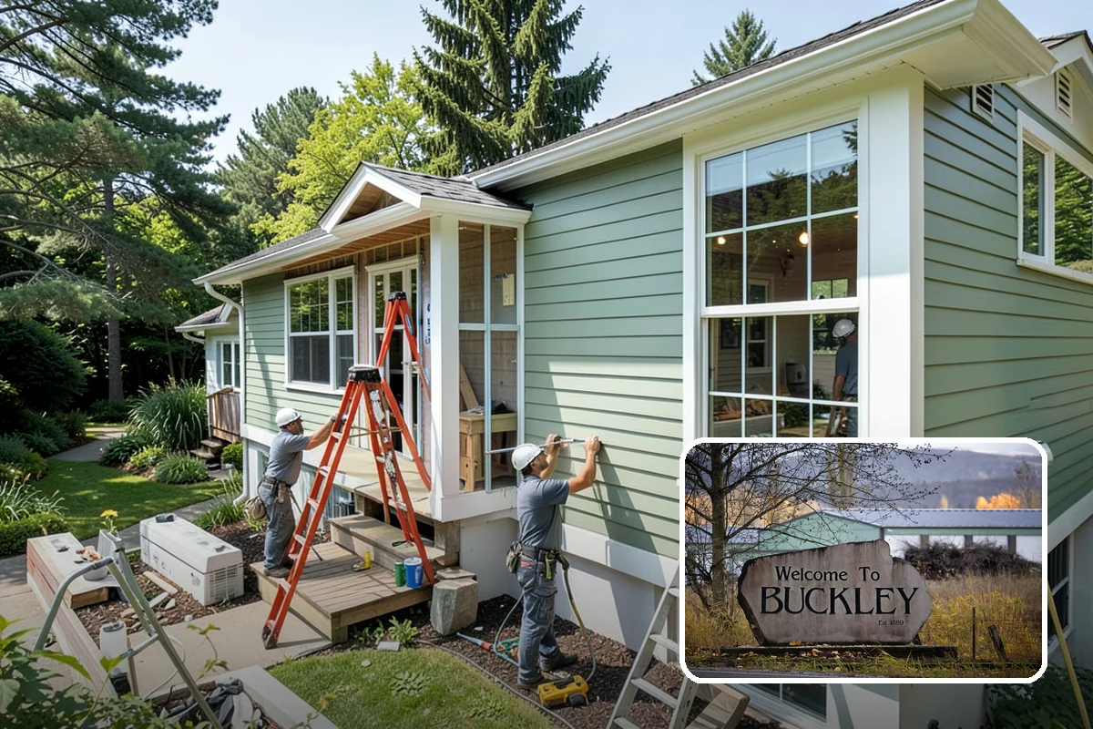 Drain Line Installation in Buckley, Pierce County, WA - Correct slope ensures fast, reliable gravity drainage