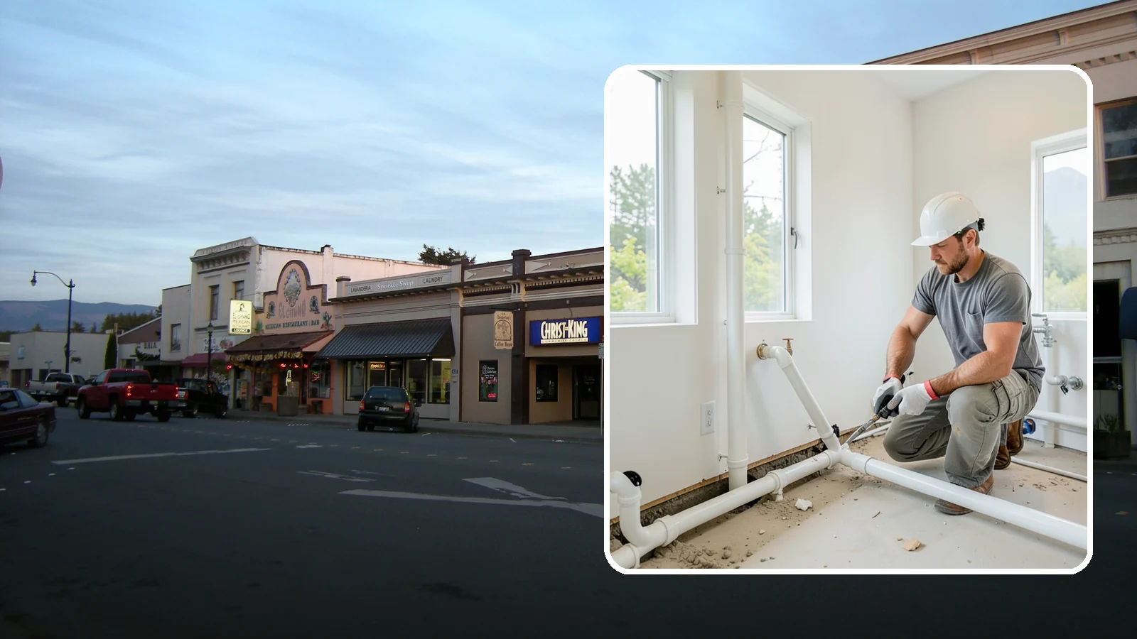 Drain Line Installation in Burlington, Skagit County, WA - We install and reroute interior drain and waste lines for remodels, additions, and fixture relocations.