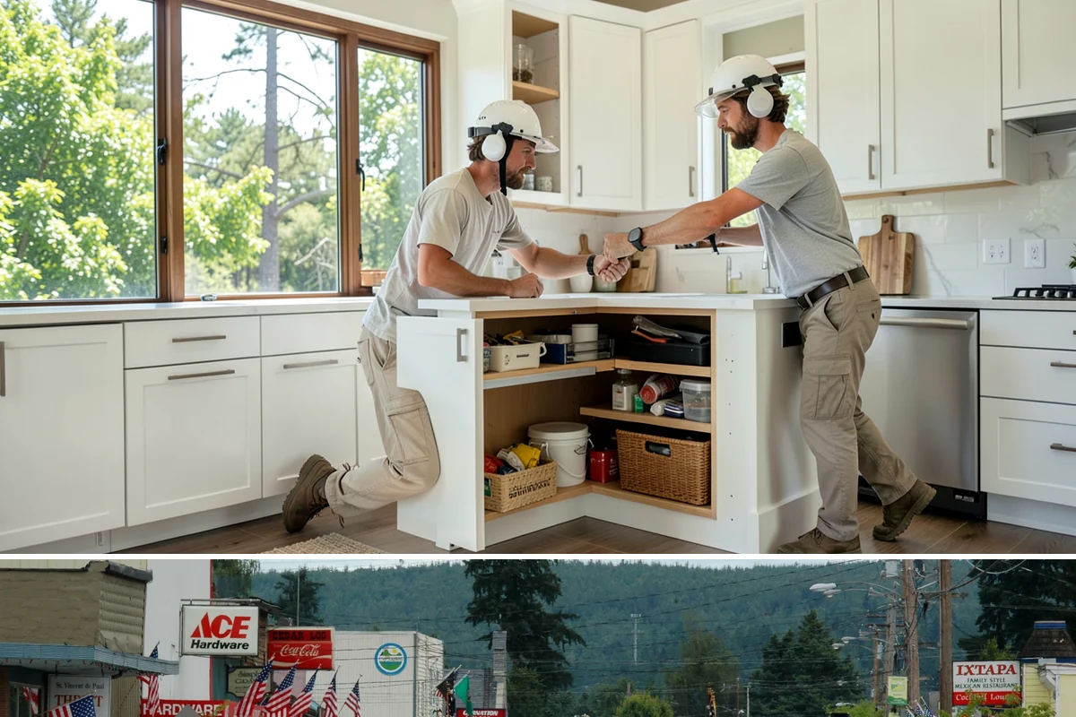 Drain Line Installation in Carnation, King County, WA - Interior drain work can be scheduled any time of year without weather concerns.
