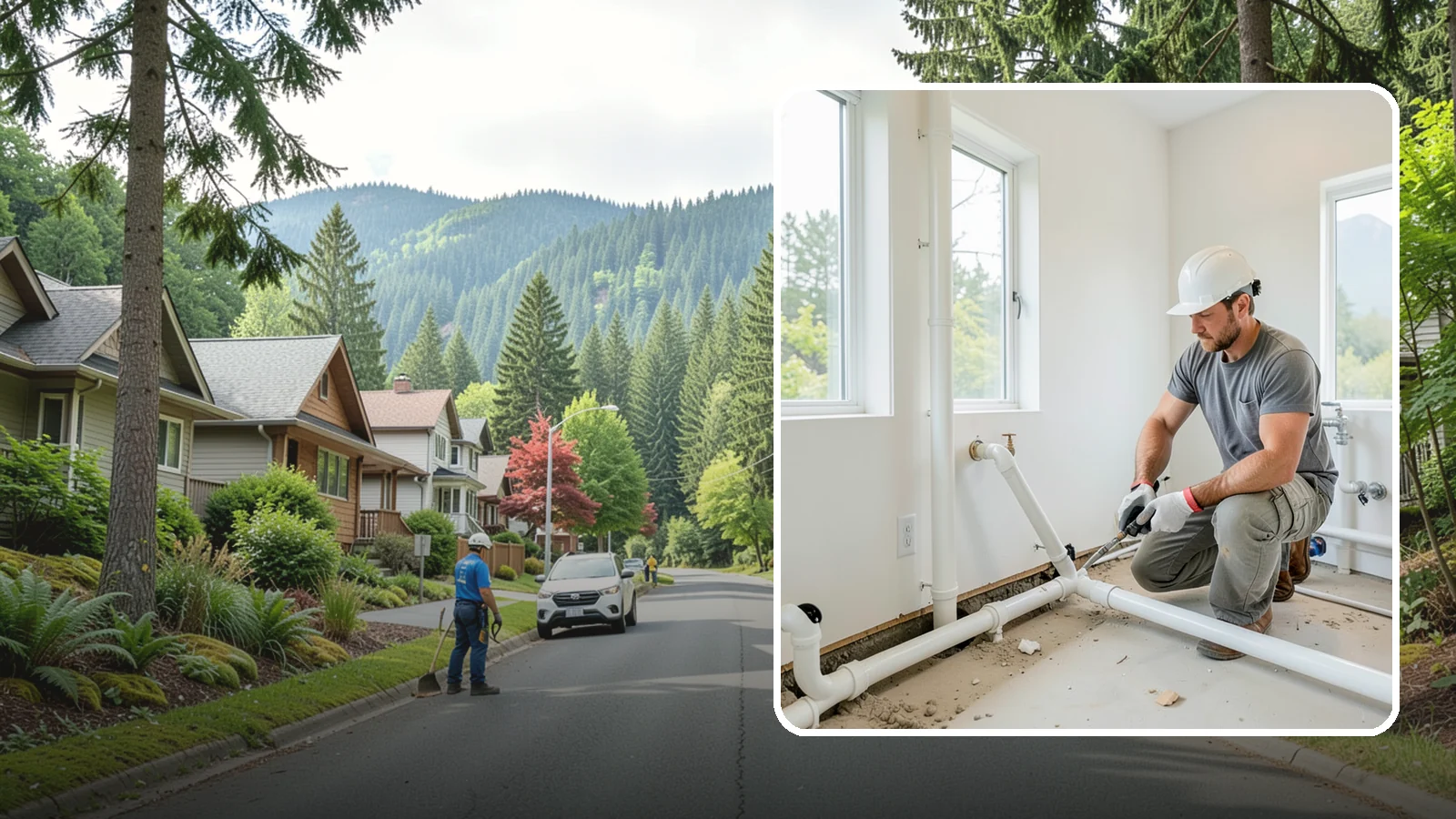 Drain Line Installation in Darrington, Snohomish County, WA - We install and reroute interior drain and waste lines for remodels, additions, and fixture relocations.