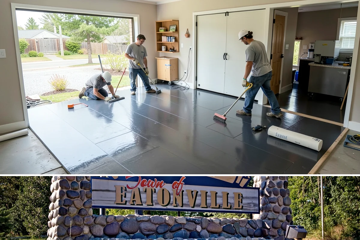 Drain Line Installation in Eatonville, Pierce County, WA - Interior drain work can be scheduled any time of year without weather concerns.