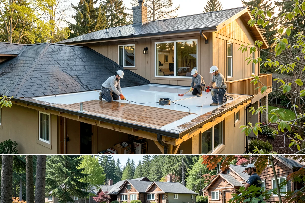 Drain Line Installation in Edgewood, Pierce County, WA - Interior drain work can be scheduled any time of year without weather concerns.