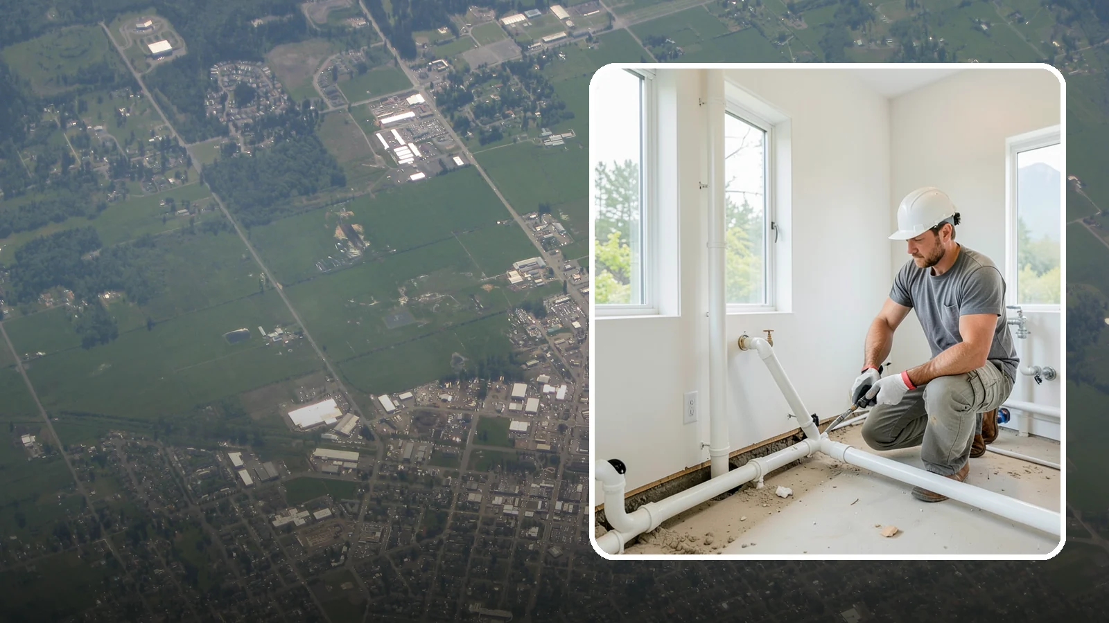 Drain Line Installation in Enumclaw, King County, WA - We install and reroute interior drain and waste lines for remodels, additions, and fixture relocations.