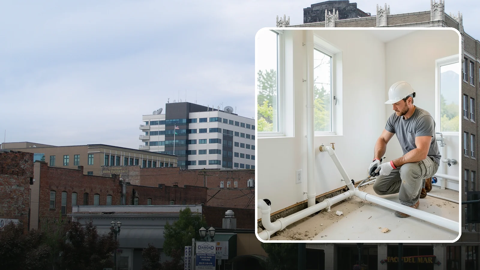 Drain Line Installation in Everett, Snohomish County, WA - We install and reroute interior drain and waste lines for remodels, additions, and fixture relocations.