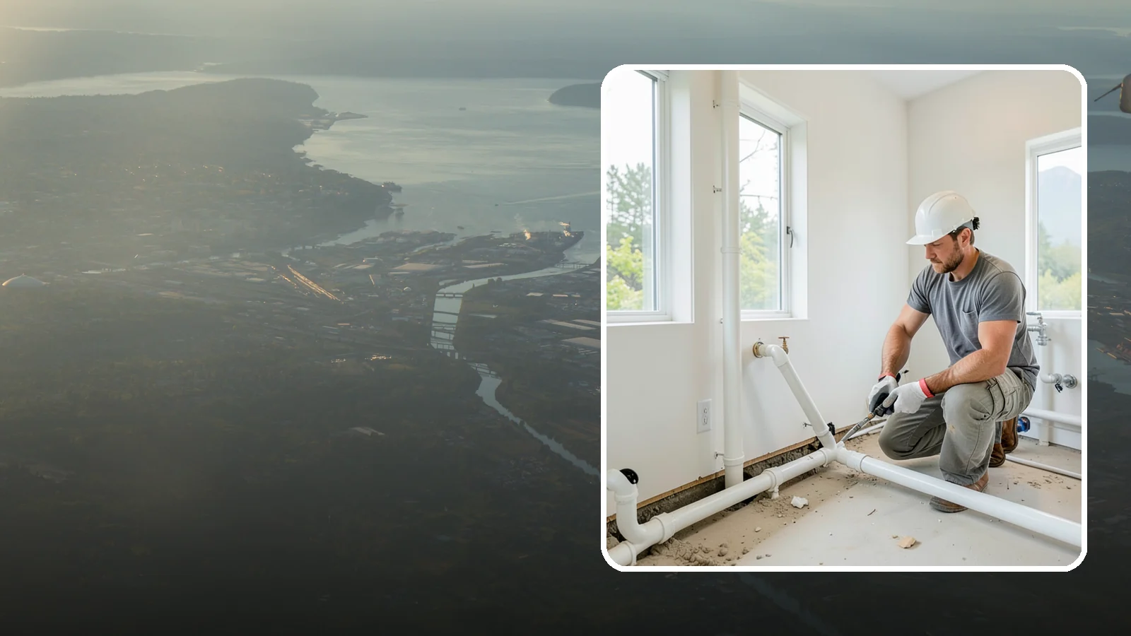 Drain Line Installation in Fife, Pierce County, WA - We install and reroute interior drain and waste lines for remodels, additions, and fixture relocations.