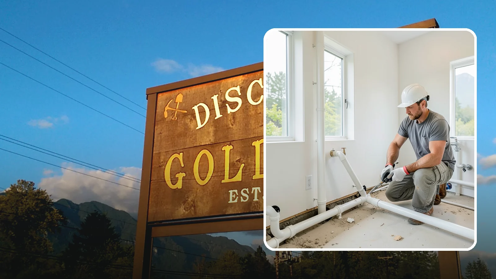 Drain Line Installation in Gold Bar, Snohomish County, WA - We install and reroute interior drain and waste lines for remodels, additions, and fixture relocations.