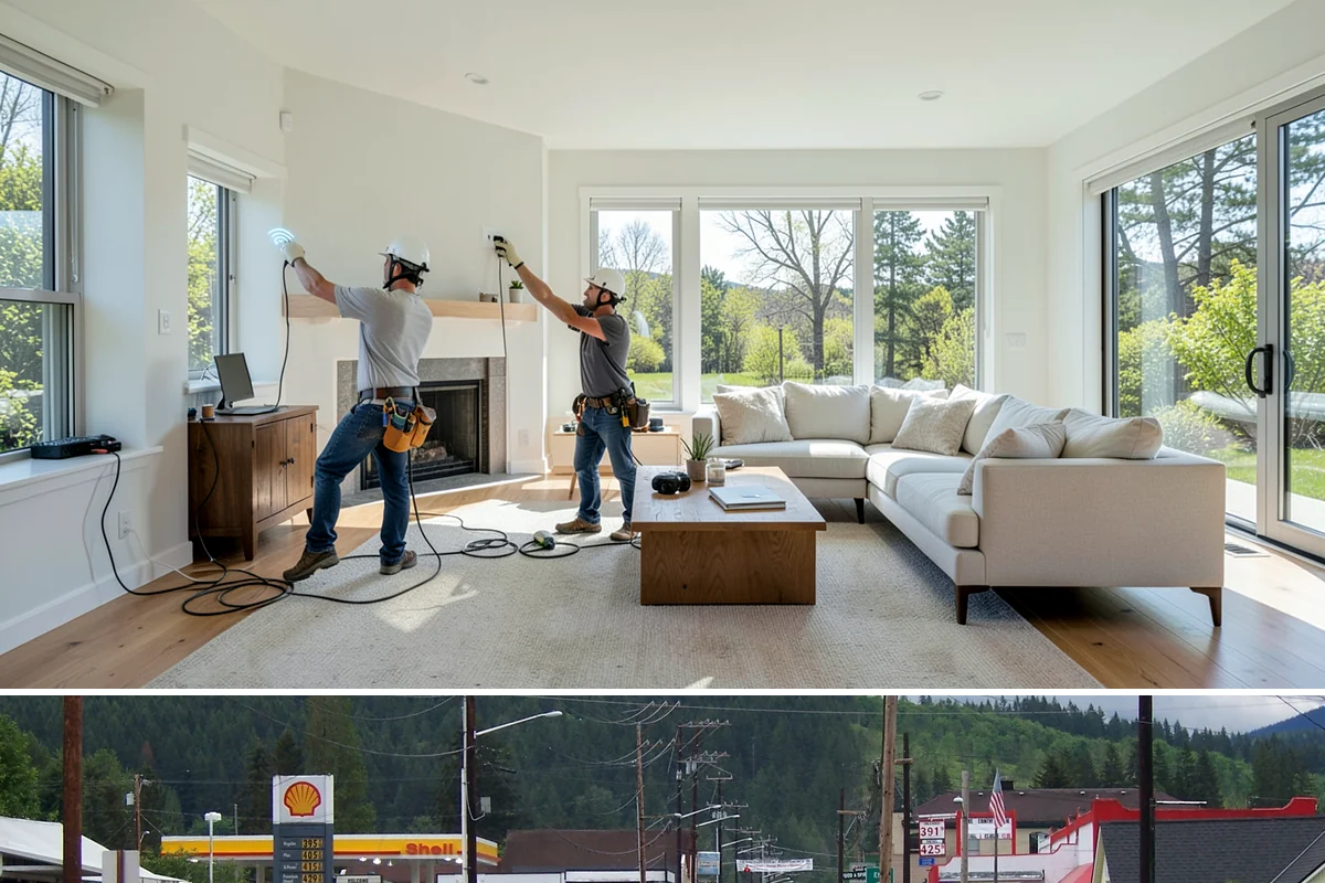 Drain Line Installation in Granite Falls, Snohomish County, WA - Interior drain work can be scheduled any time of year without weather concerns.