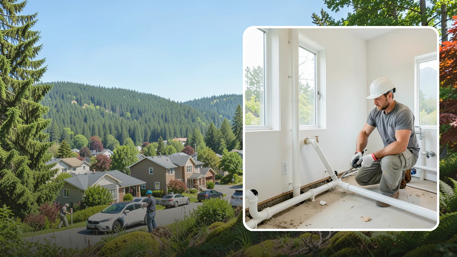 Drain Line Installation in Index, Snohomish County, WA - We install and reroute interior drain and waste lines for remodels, additions, and fixture relocations.