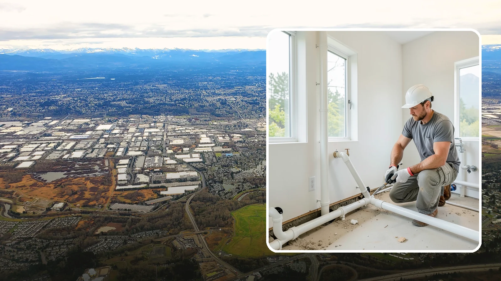 Drain Line Installation in Kent, King County, WA - We install and reroute interior drain and waste lines for remodels, additions, and fixture relocations.