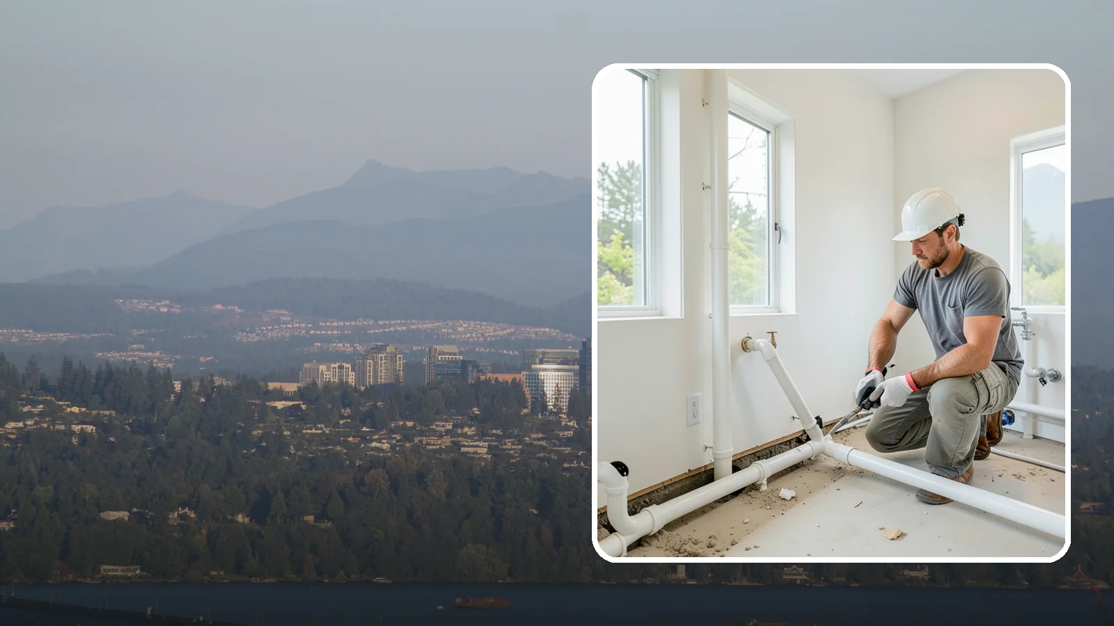 Drain Line Installation in Medina, King County, WA - We install and reroute interior drain and waste lines for remodels, additions, and fixture relocations.